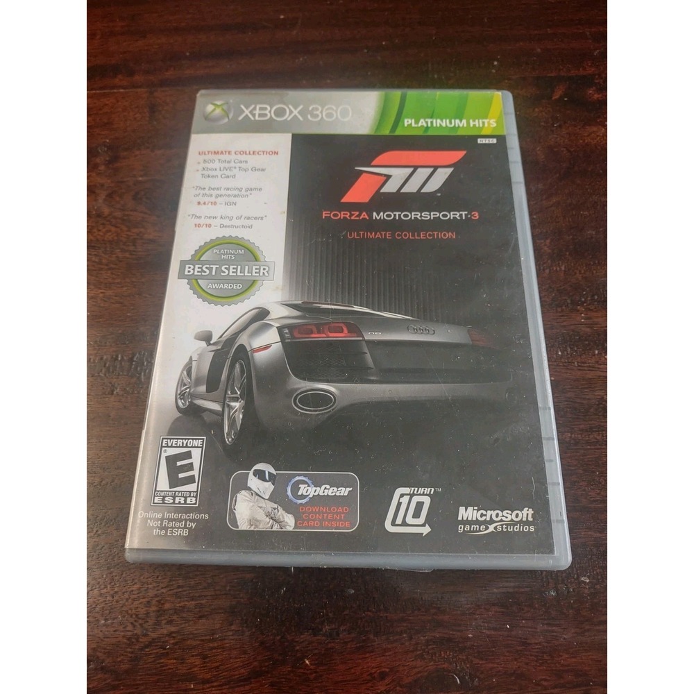 Forza Motorsport 3 - Ultimate Collection (Microsoft Xbox 360, 2010) - CIB